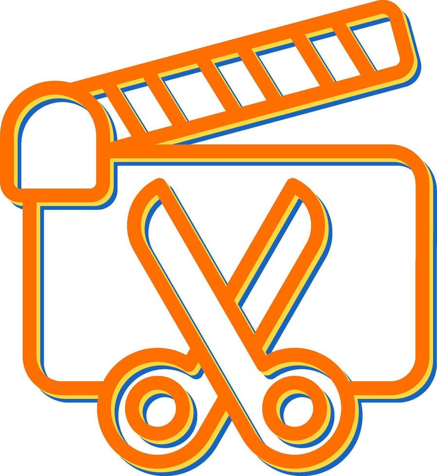 Film Editing Vector Icon