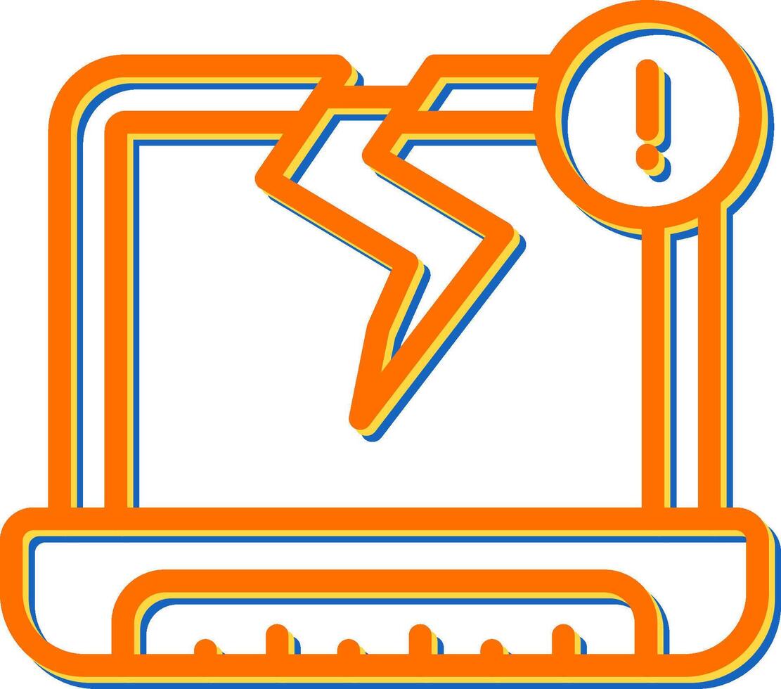 icono de vector de laptop