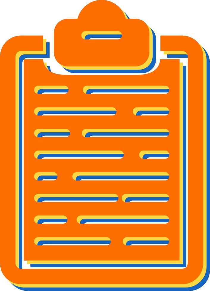 Clipboard Vector Icon