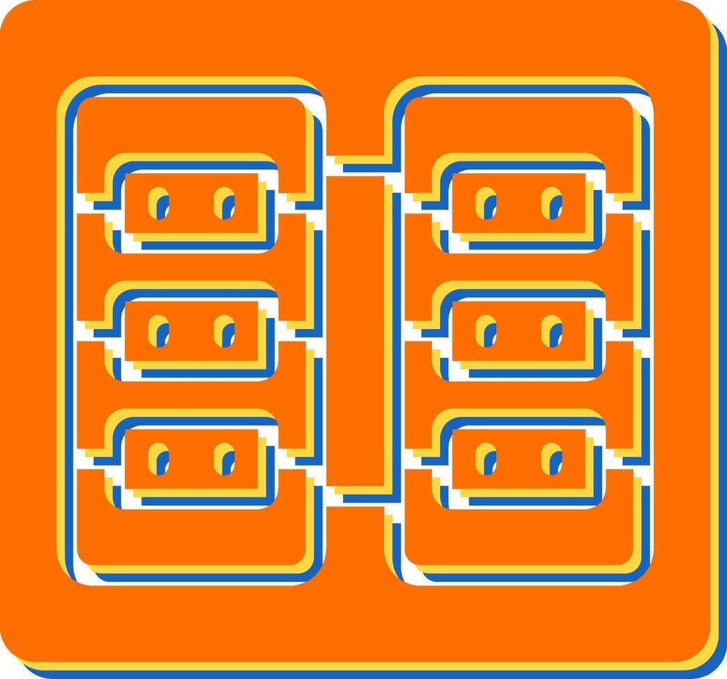 Server Room Vector Icon