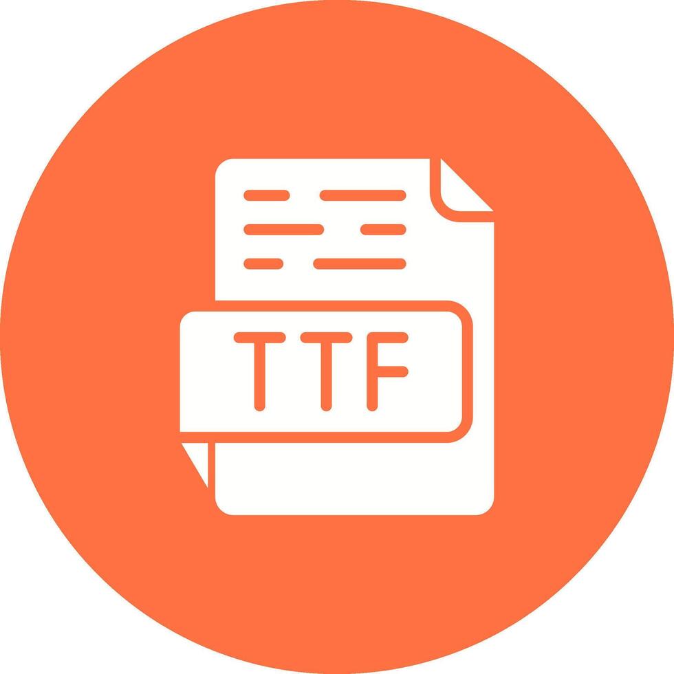 TTF Vector Icon