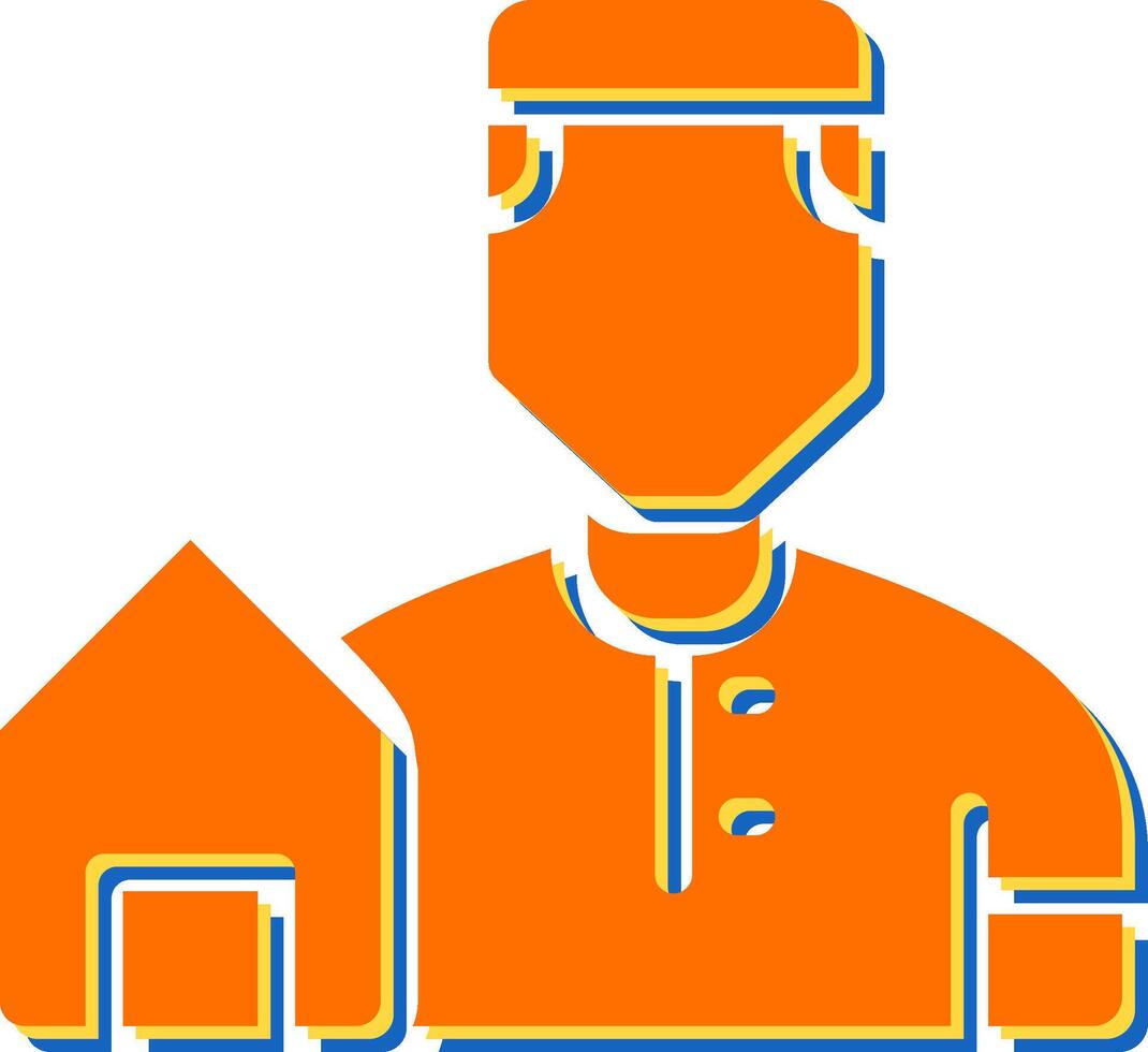 House Owner Vector Icon