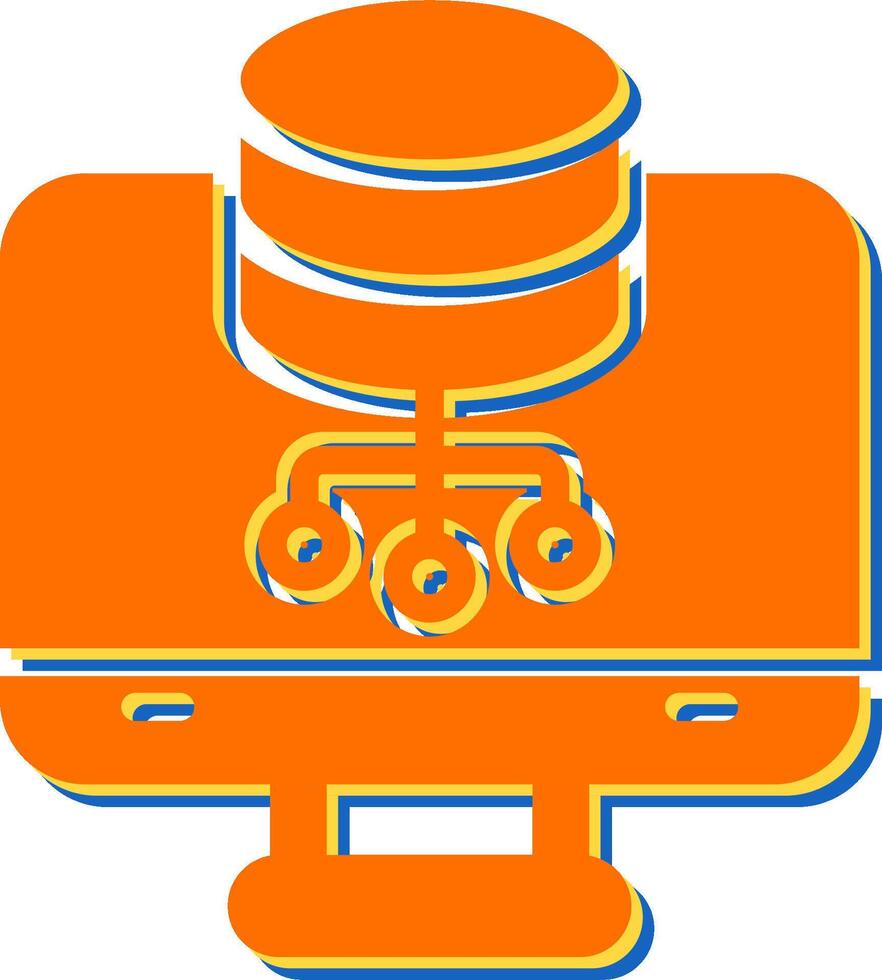 Database Management Vector Icon