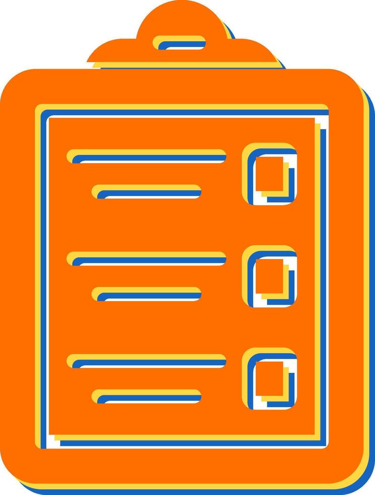 Clipboard Vector Icon