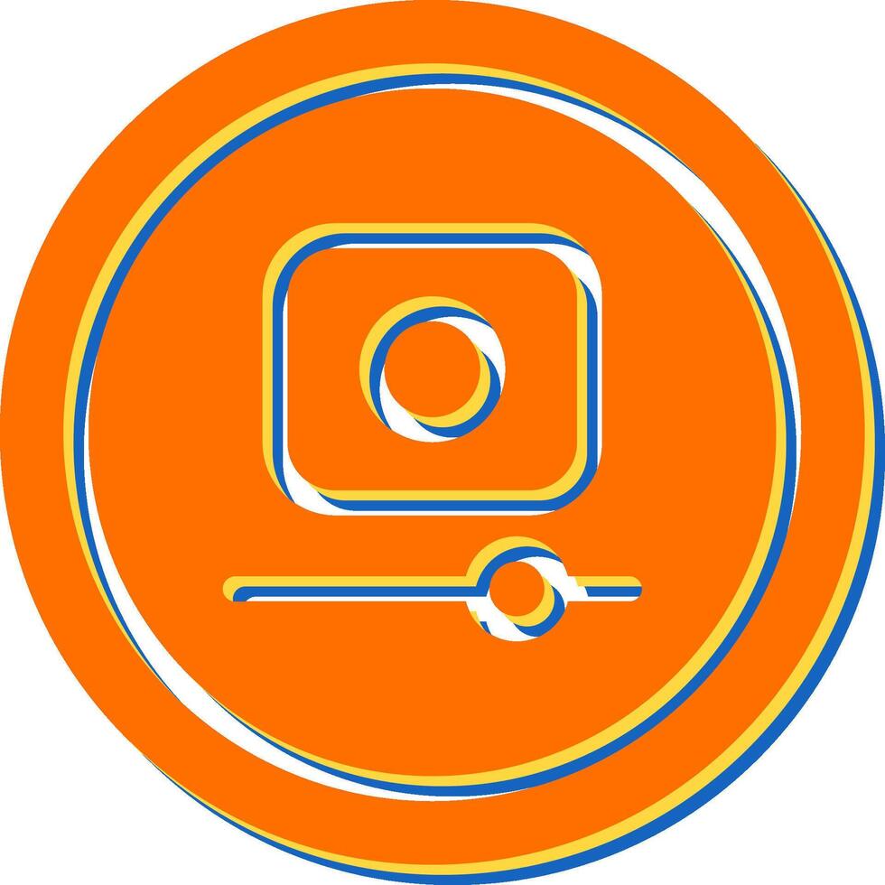 Video Record Button Vector Icon