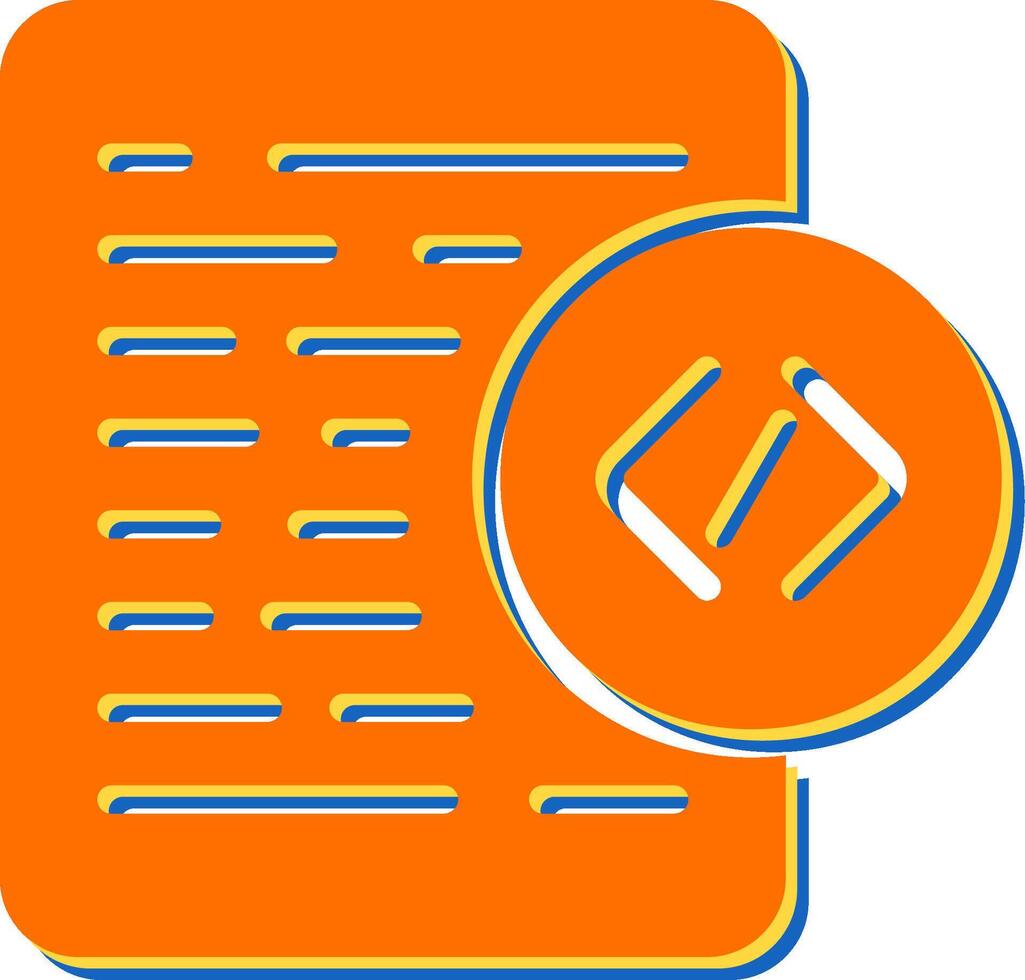 Document Metadata Vector Icon