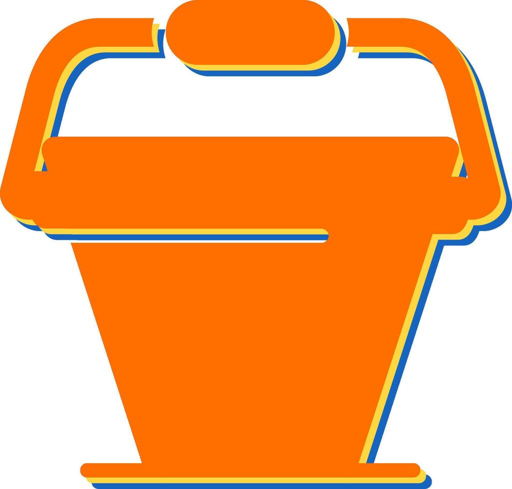 Bucket Vector Icon