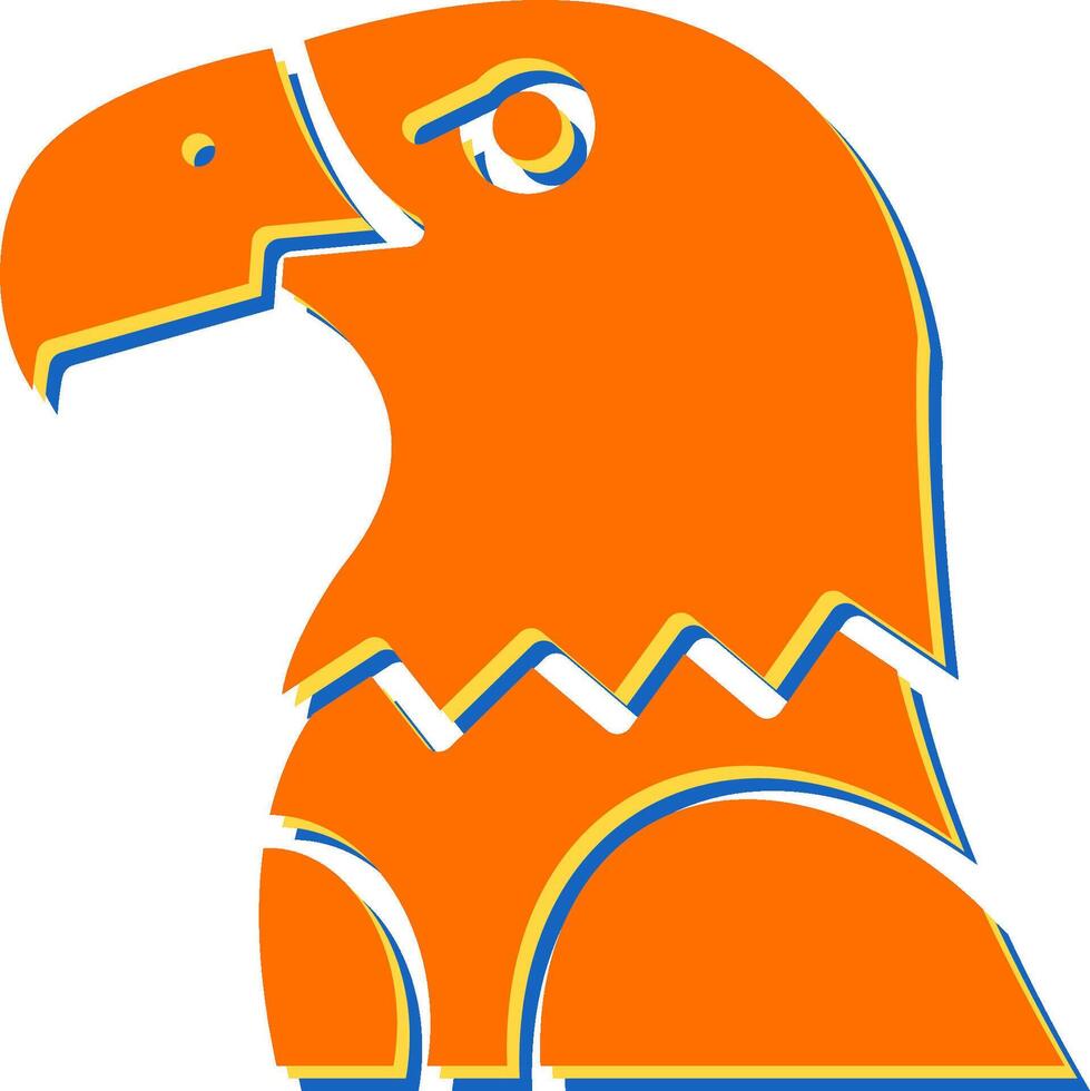 icono de vector de águila