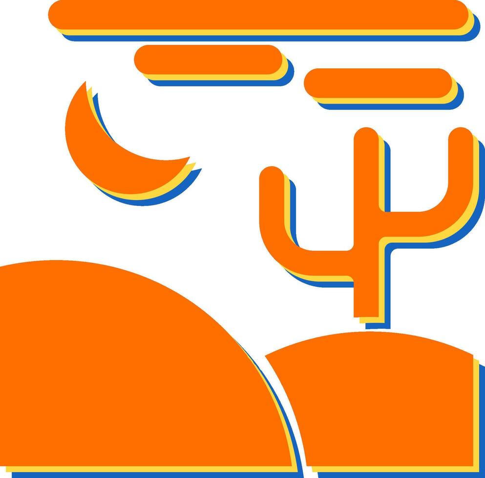 Desert Vector Icon