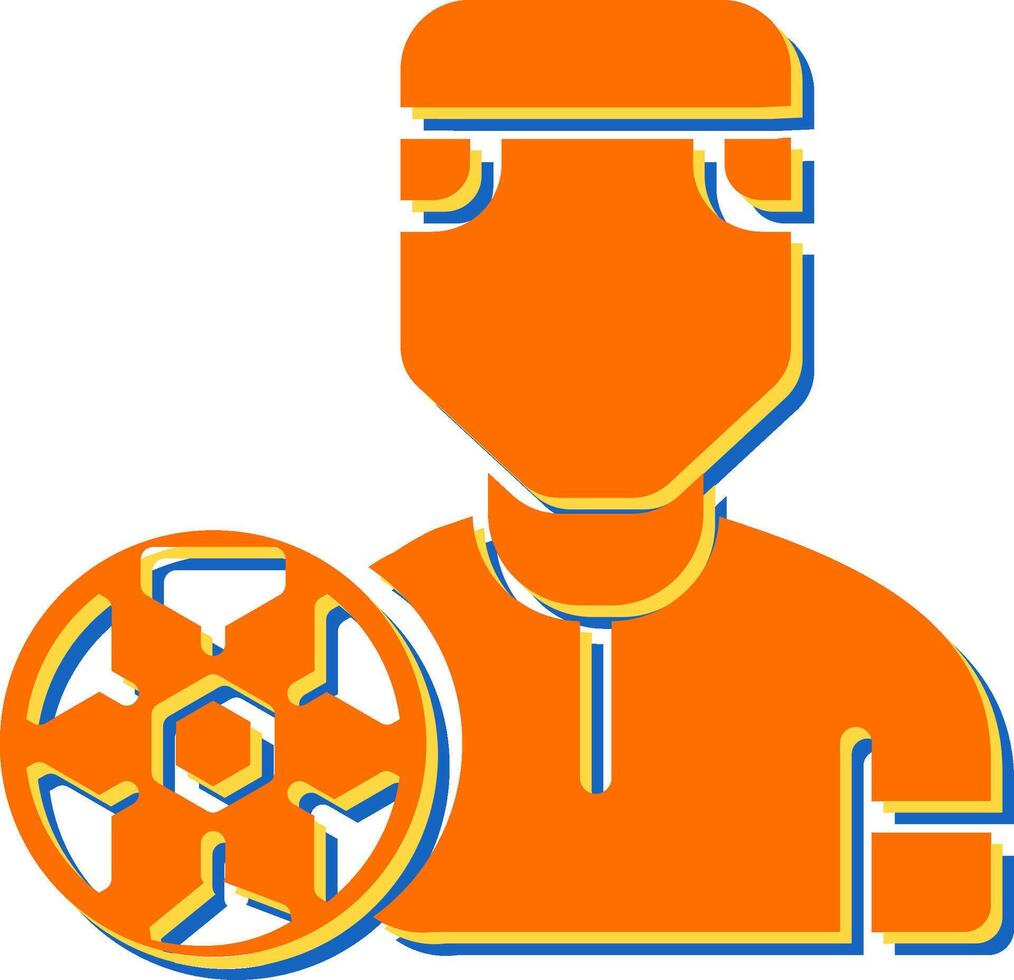 Soccer Coach Vector Icon