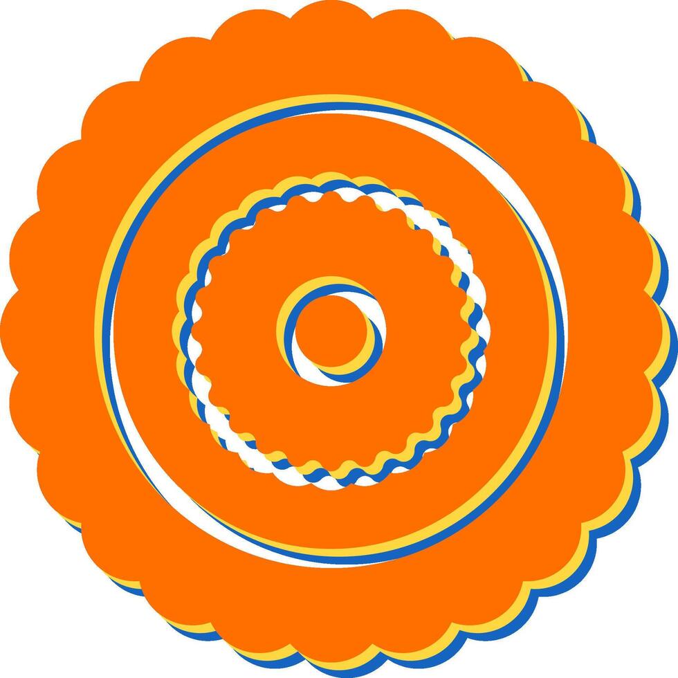 Biscuit Vector Icon
