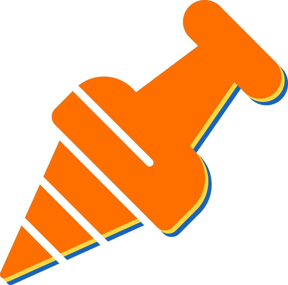 Pushpin Vector Icon