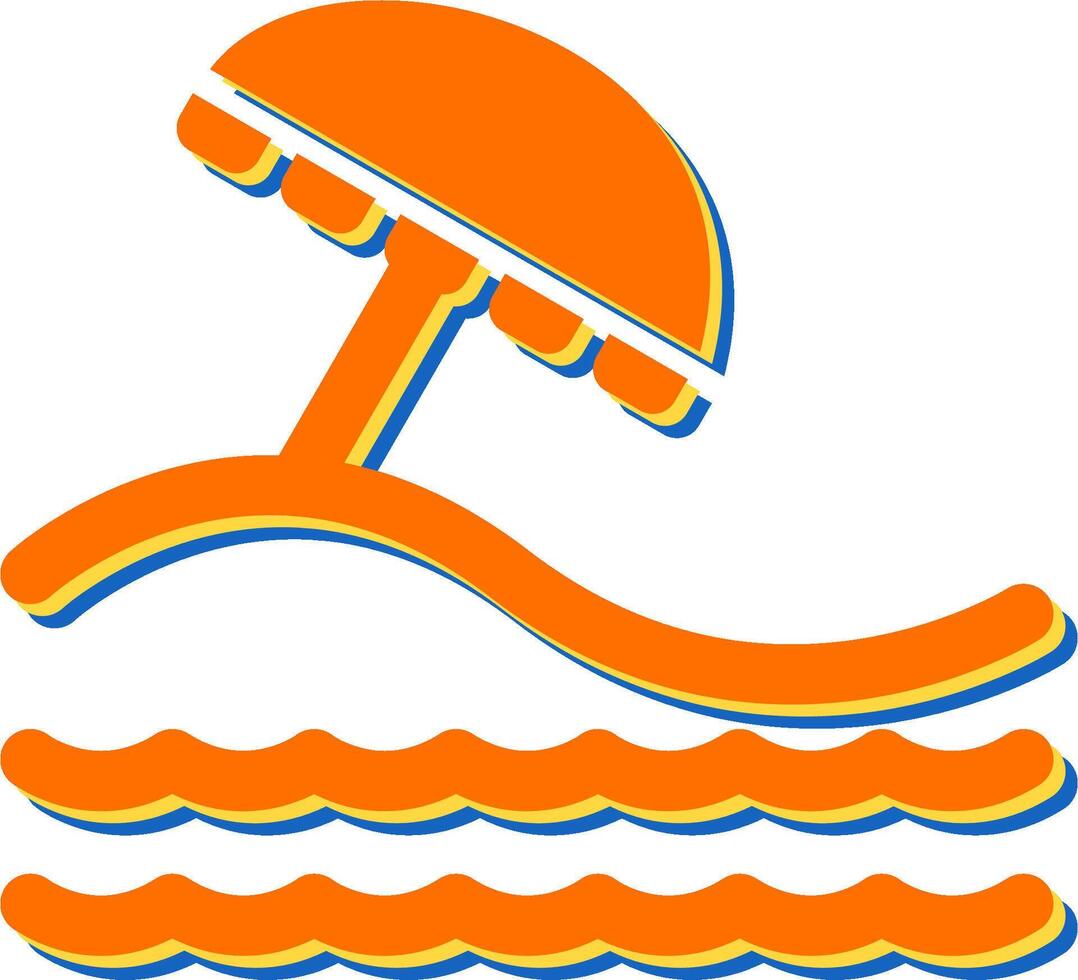 Beach Vector Icon