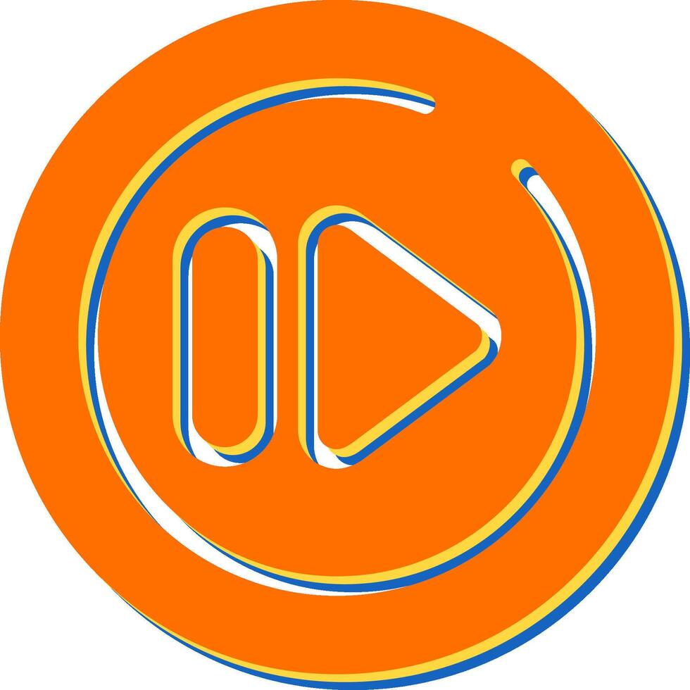 Next Track Circle Vector Icon
