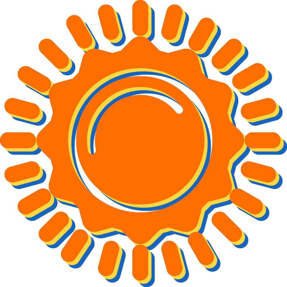 Sun Vector Icon