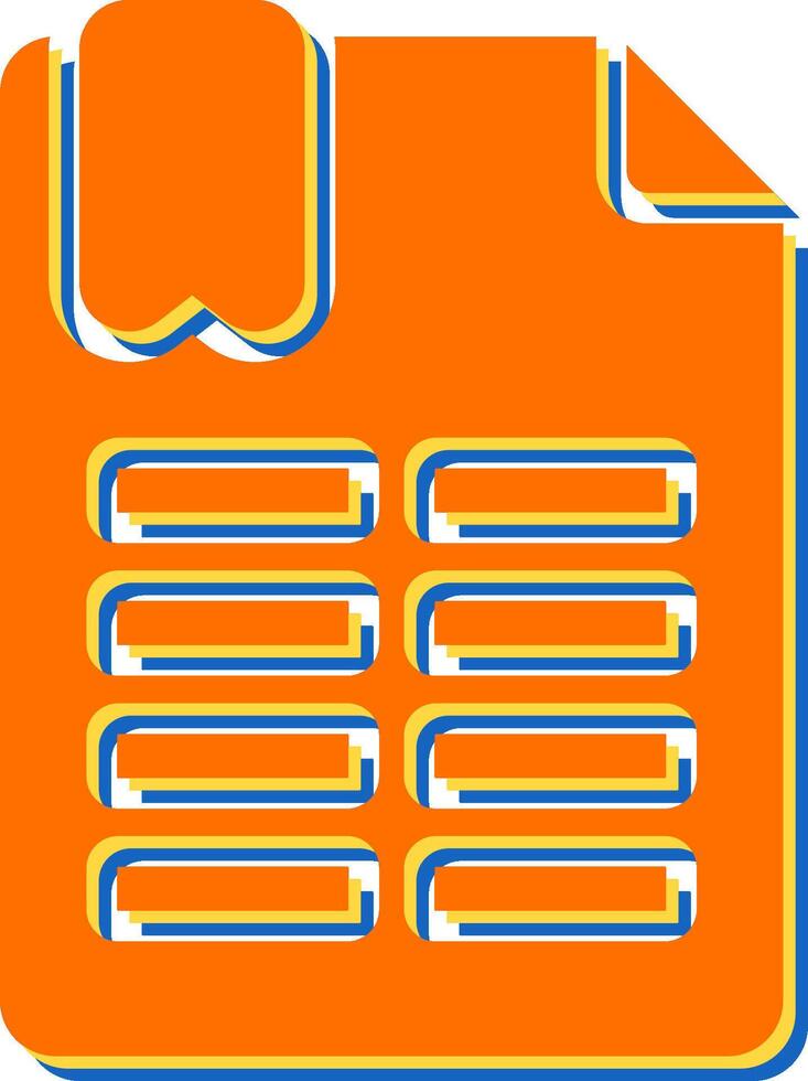Column Vector Icon