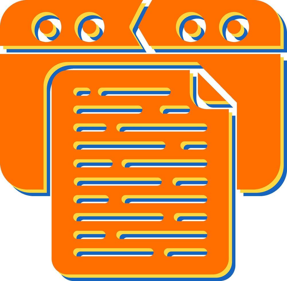 Document Vector Icon