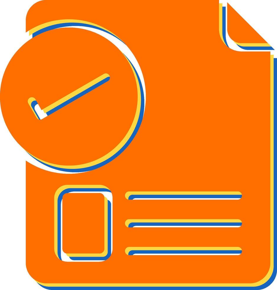 Document Vector Icon