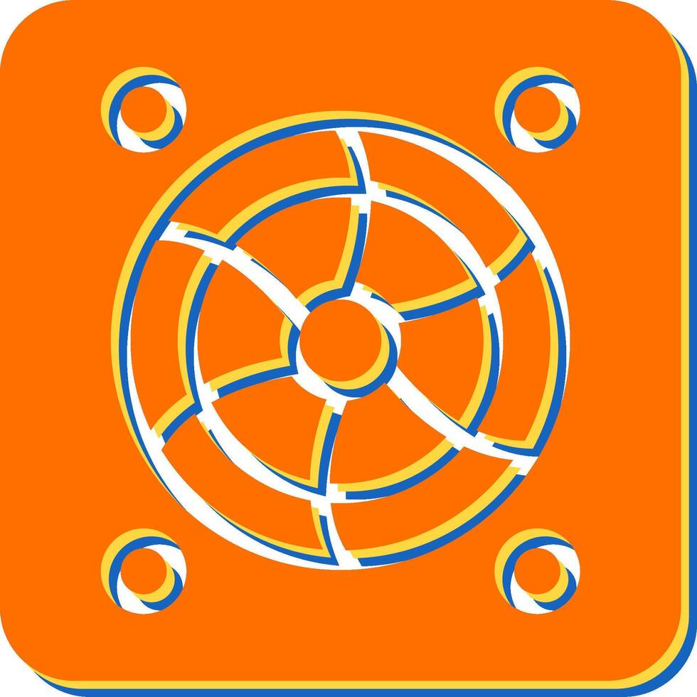 Cooling Fan Vector Icon