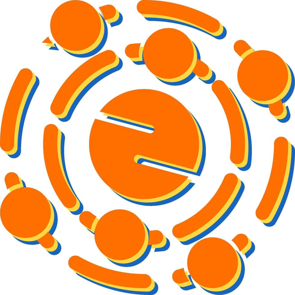 Solar System Vector Icon