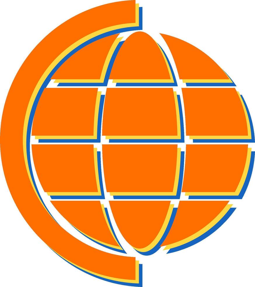 icono de vector de globo