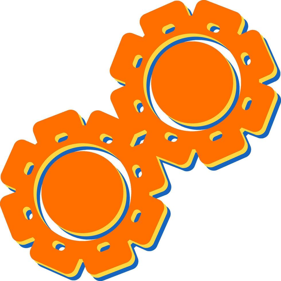 Gears Vector Icon