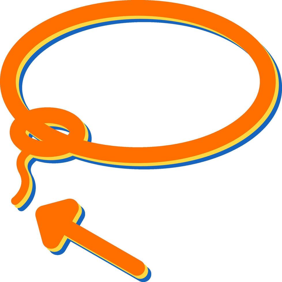 Lasso Vector Icon