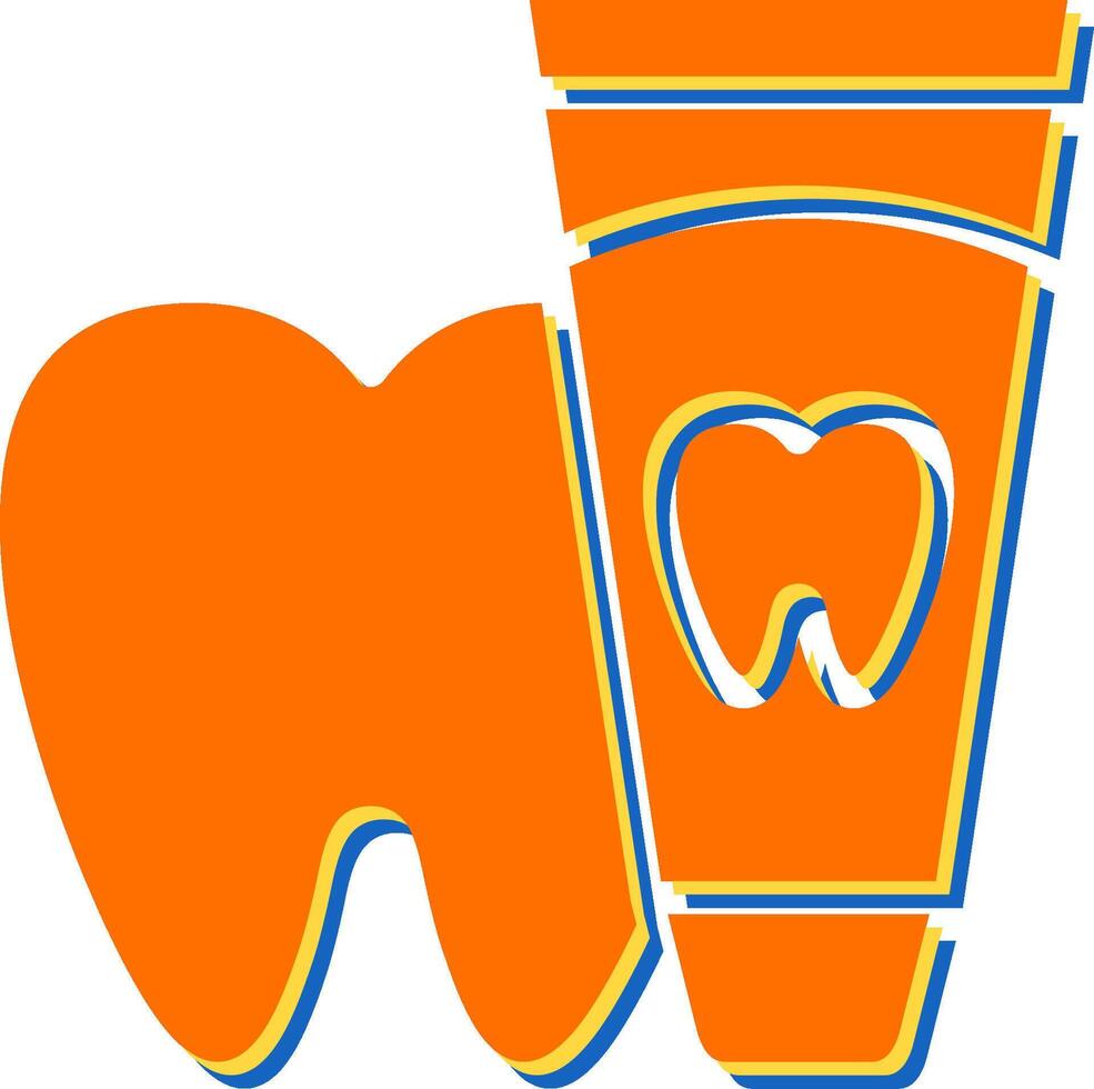 Toothpaste Vector Icon