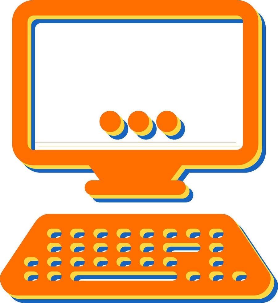 Desktop Vector Icon