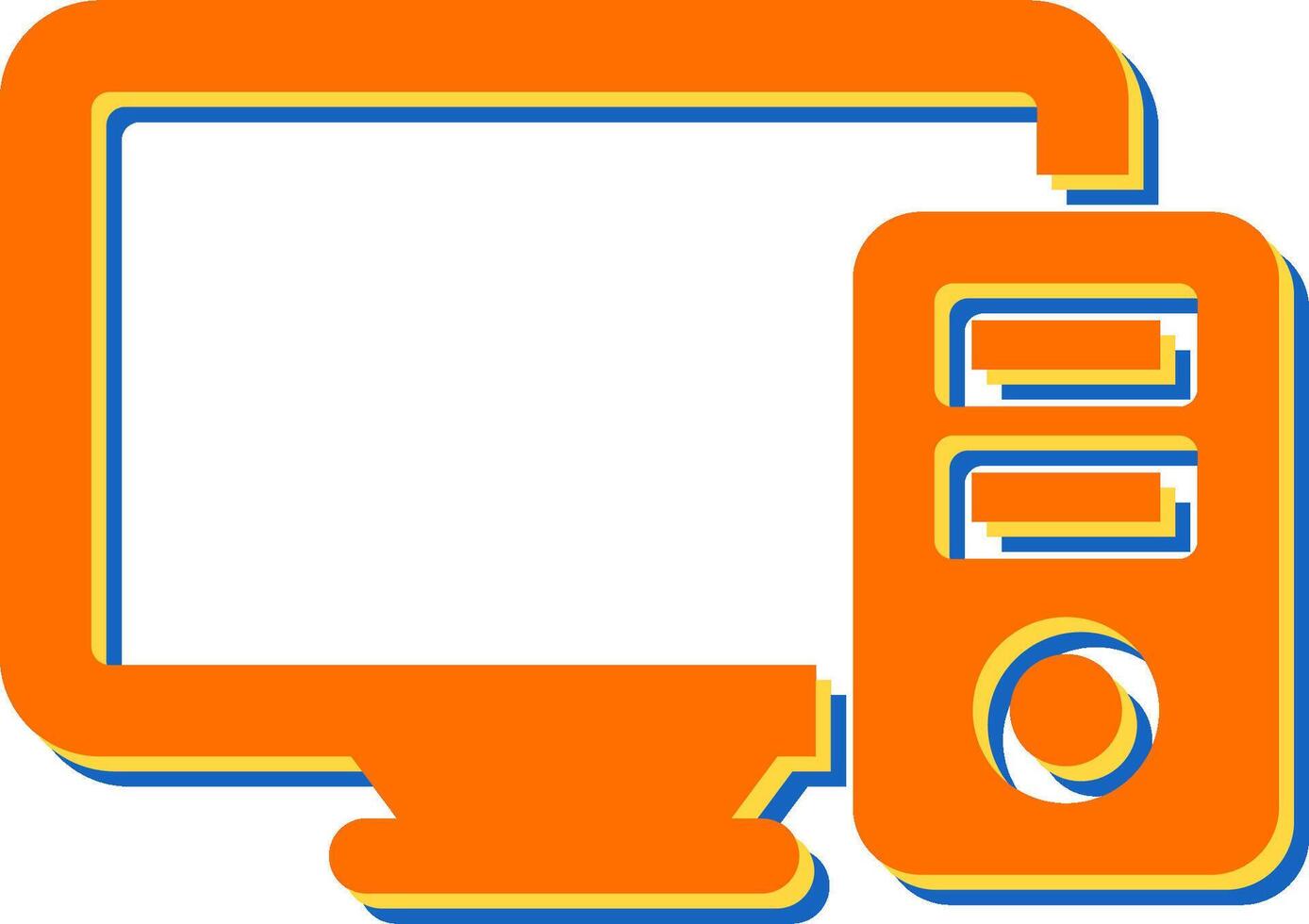 Desktop Vector Icon