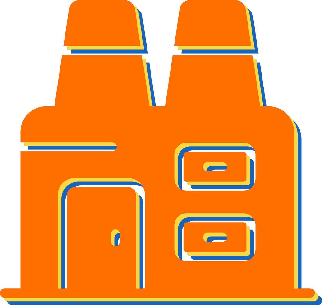 Factory Vector Icon