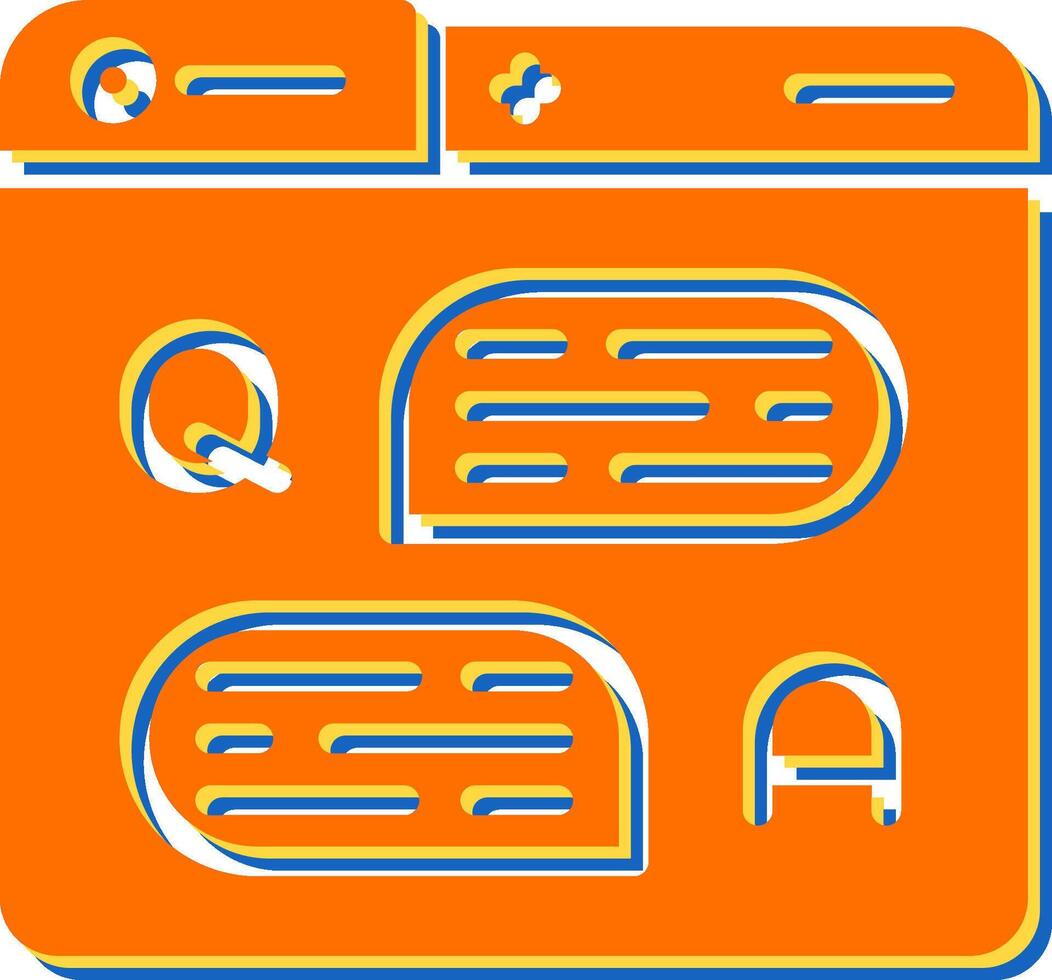 Forum Vector Icon