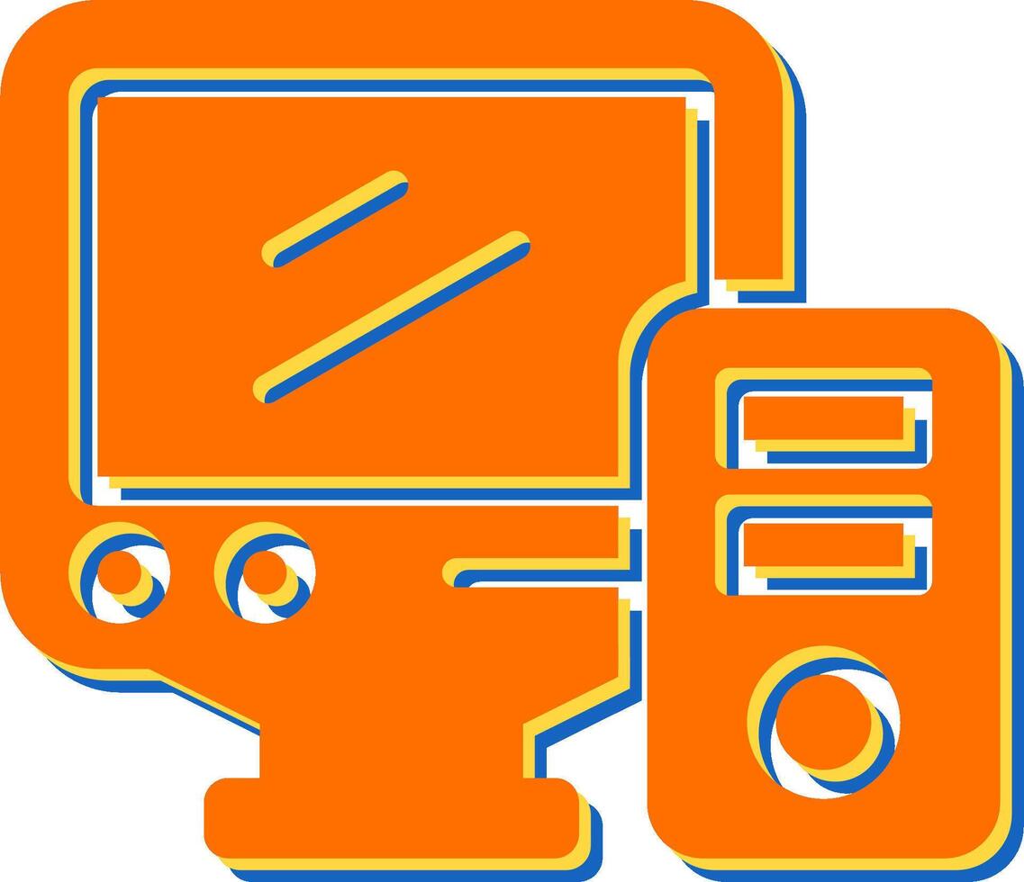 Desktop Vector Icon