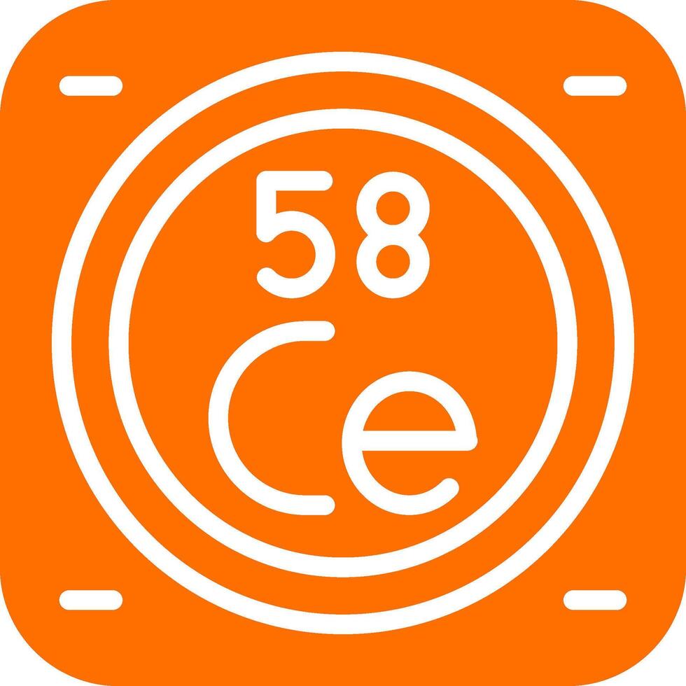 Chemical Element Vector Icon