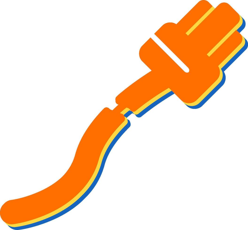 Broken Cable Vector Icon