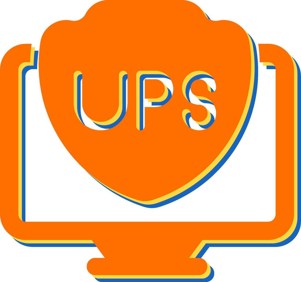 UPS Vector Icon