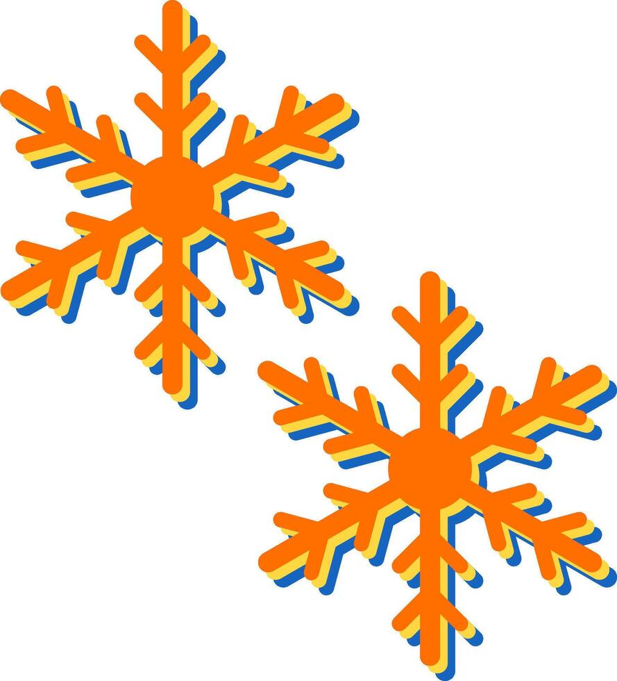 Snowflakes Vector Icon