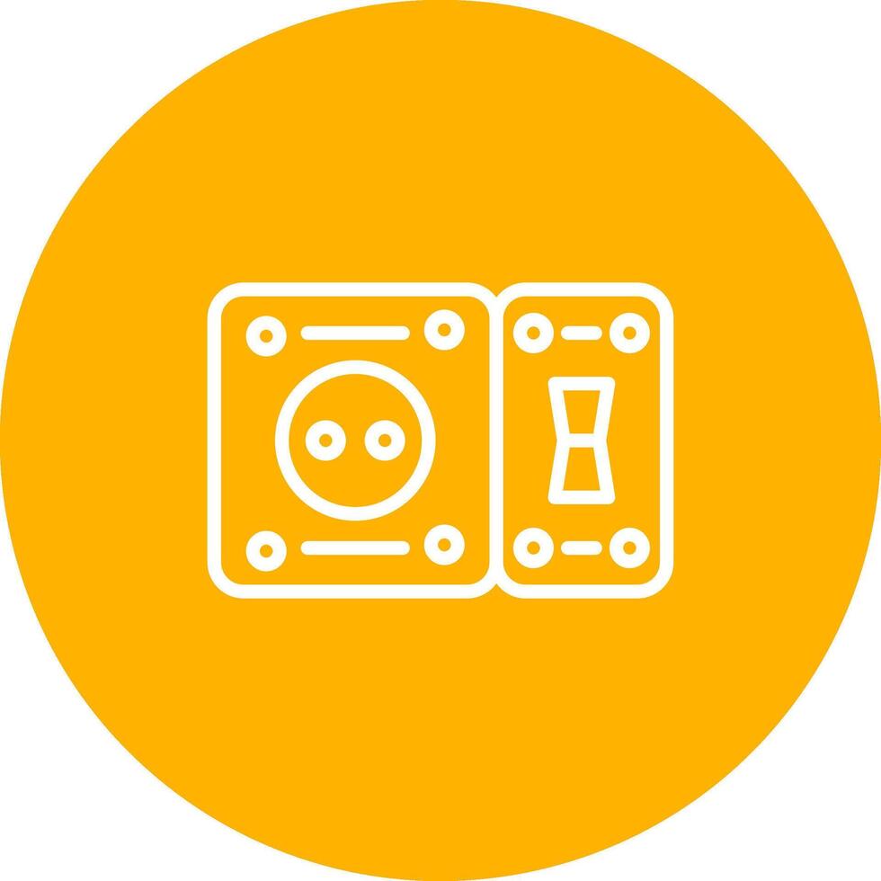 GFCI Outlet Vector Icon