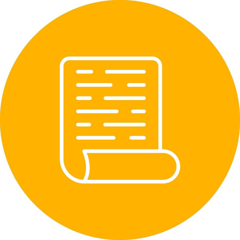 Page with Curl Vector Icon