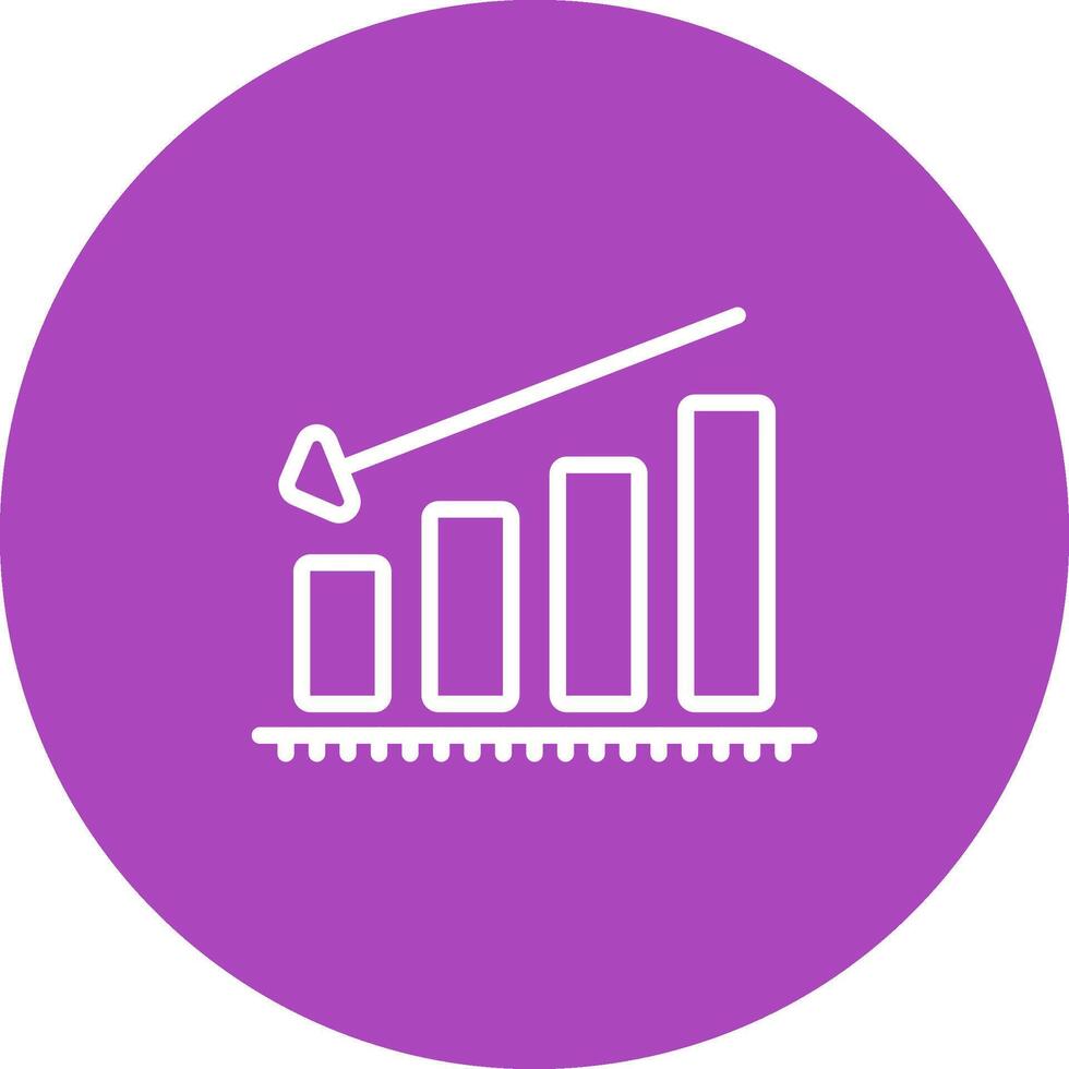 Chart Decreasing Vector Icon