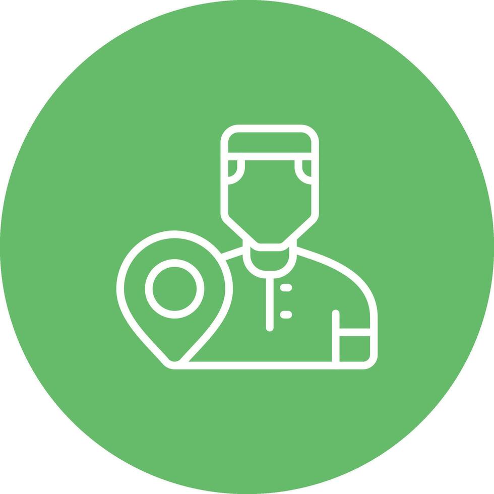 User Location Vector Icon