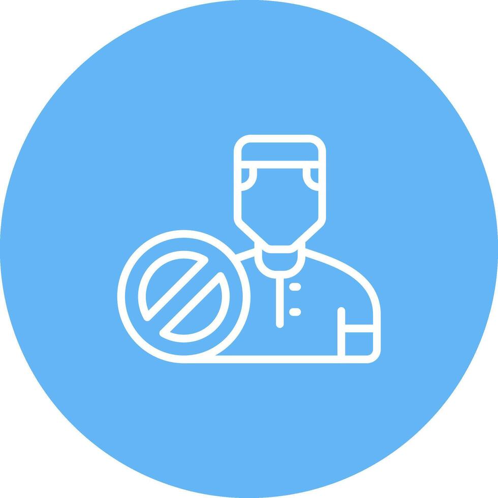 Block User Vector Icon