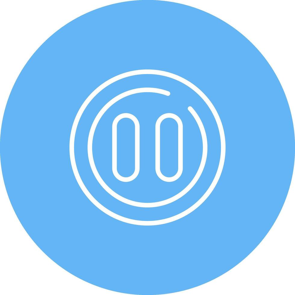 Pause Circle Vector Icon