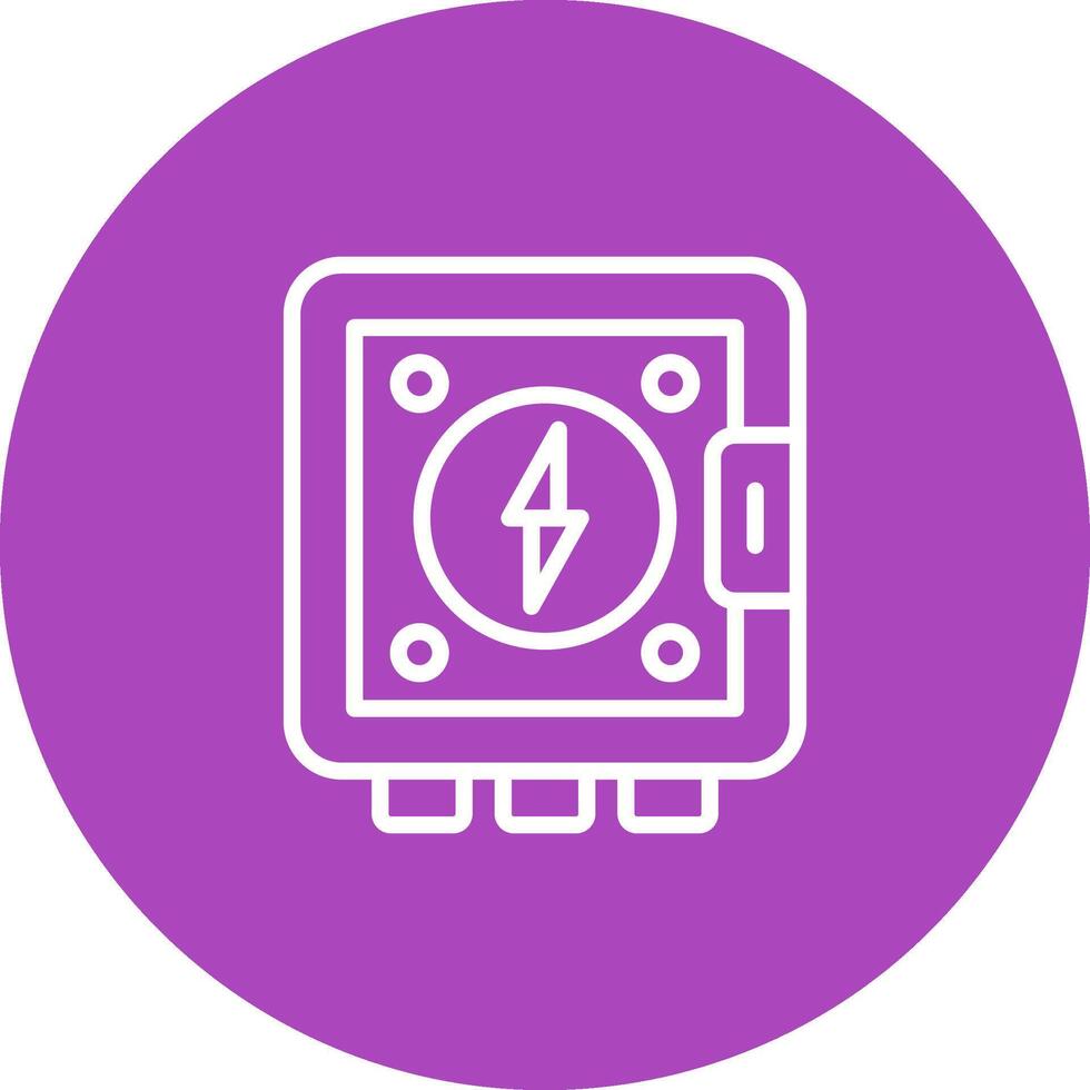 Electrical Panel Vector Icon