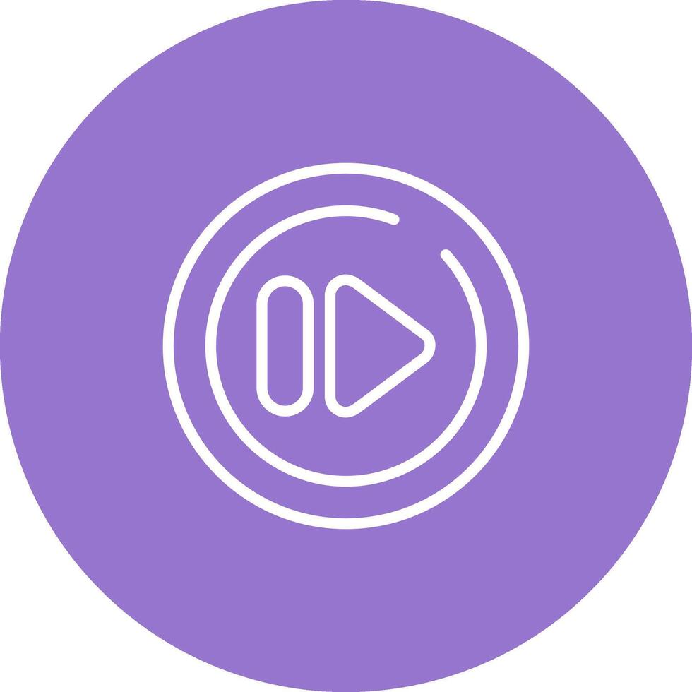 Next Track Circle Vector Icon