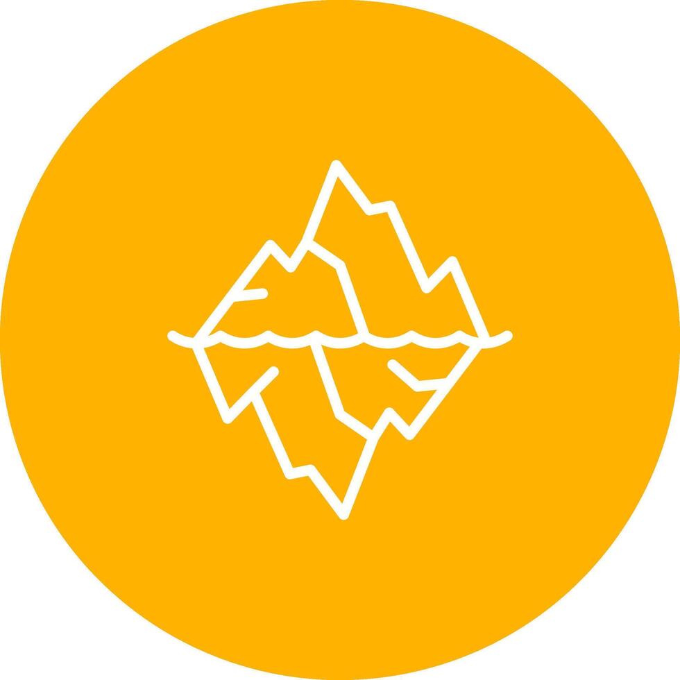 Glacier Vector Icon