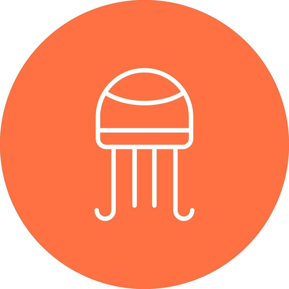 Jellyfish Vector Icon