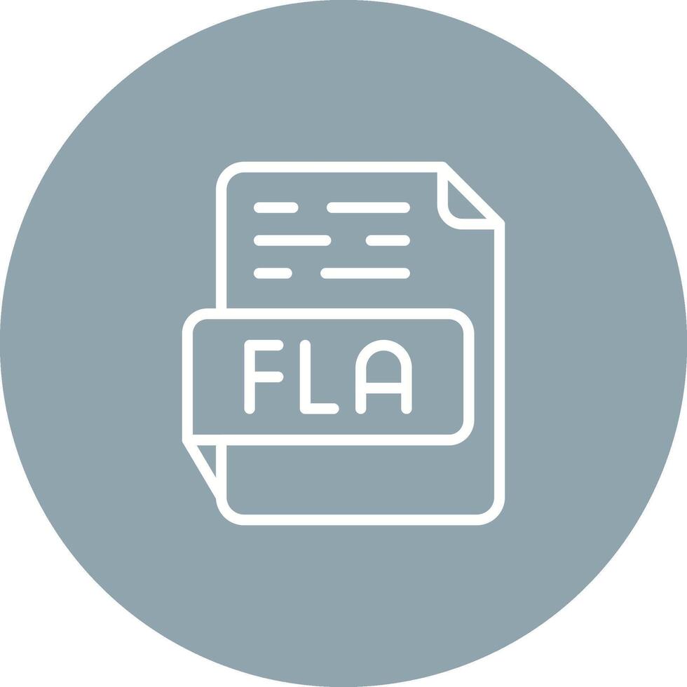 FLA Vector Icon