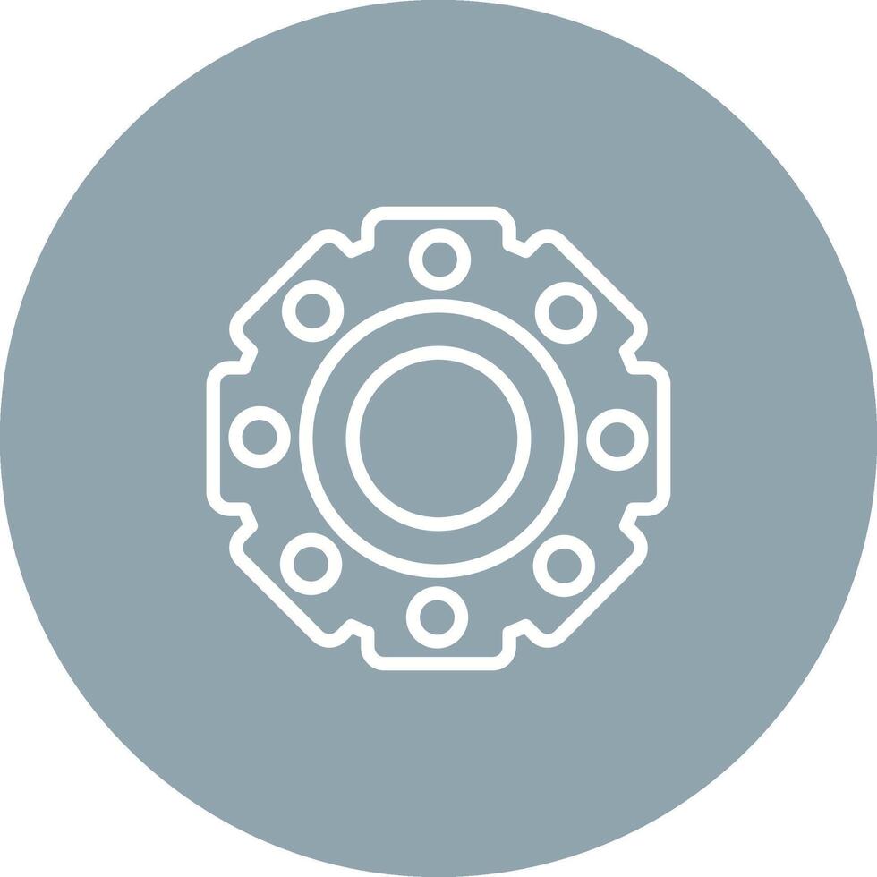 Locknut Vector Icon