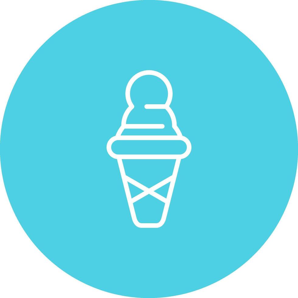 icono de vector de helado